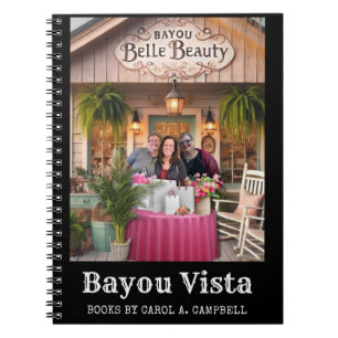 Bayou Belle Beauty Carol A. Campbell Boek Merch Notitieboek