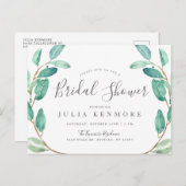 Bayou Botanical | Invitation de Fête de Mariée (Devant / Derrière)