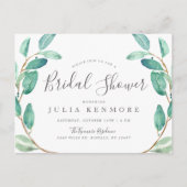 Bayou Botanical | Invitation de Fête de Mariée (Devant)