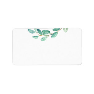 Bayou Botanicals Blanco gastadres Etiket