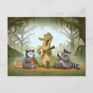 Bayou Jug Band Briefkaart