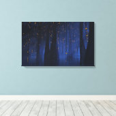 Bayou (Nacht) Canvas Afdruk (Insitu (Houten vloer))