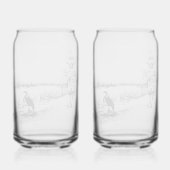 Bayou Scène Glas Kan Beker (Achterkant)