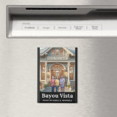 Bayou Vista Library – Southern Psychos Collection Magneet (Insitu (Vaatwasser))
