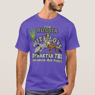 BAYRATKAR TB2 Voor Rusland met liefde Oekraïense A T-shirt