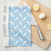 Bayrische Muster Theedoek (Quarter Fold)