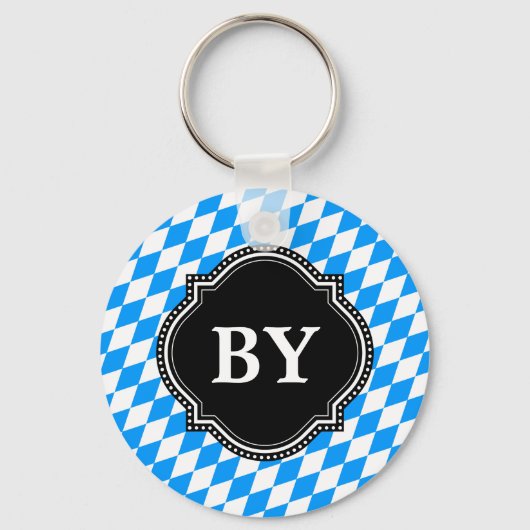 Bayrische Rauten Sleutelhanger (Voorkant)