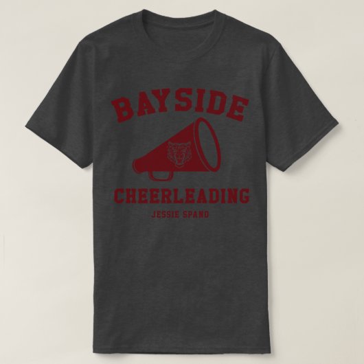 Bayside Cheerleading Jessie Spano T-shirt (Design voorkant)