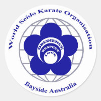 Bayside Seido Karate Sticker