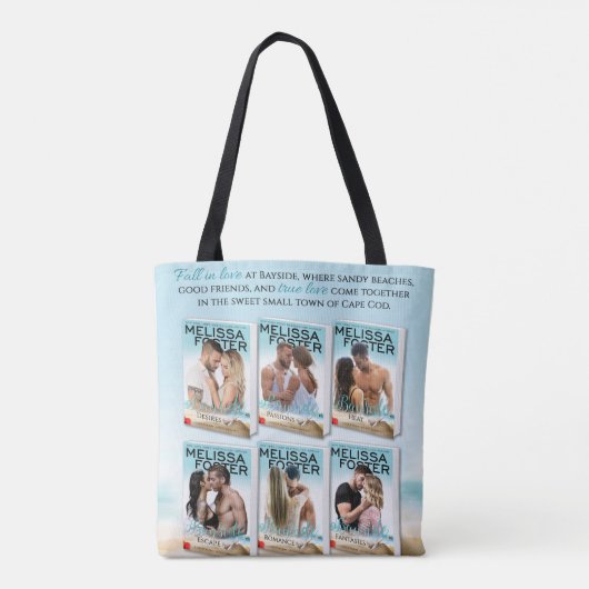 Bayside Summers Canvas tas (Achterkant)