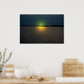 Bayside Sunset Poster (Keuken)