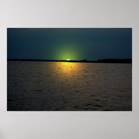 Bayside Sunset Poster (Voorkant)