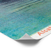 Bayview of Alcatraz Island and Prison Poster (Hoek)