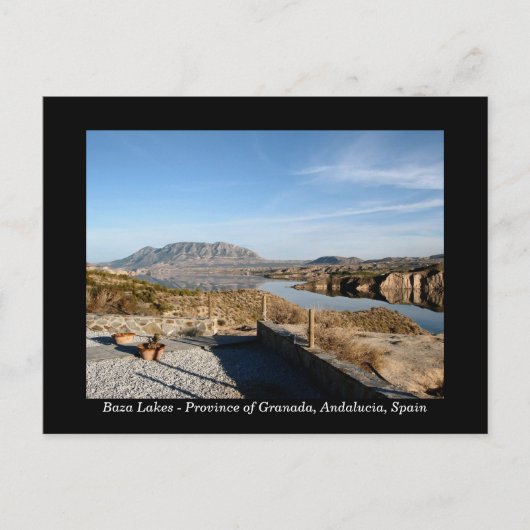 Baza Lakes, Grenade Espagne carte postale (Devant)