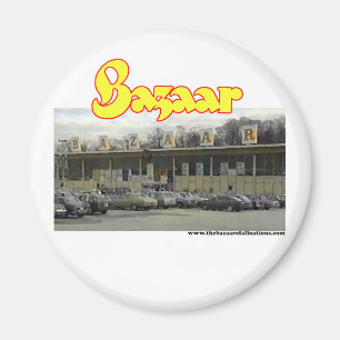Bazaar Exterior Circa 1980 Magneet