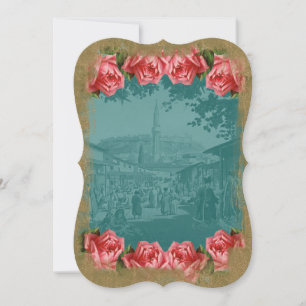 Bazar Cyan - Carte d'invitation