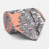 Bazel in het noordwesten van Zwitserland Stropdas (Opgerold)