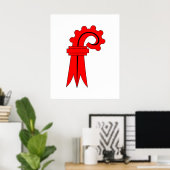 Bazel Land, Zwitserland Poster (Thuiskantoor)