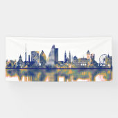 Bazel Skyline Spandoek (Horizontaal)