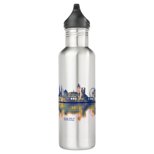 Bazel Skyline Waterfles (Rechts)
