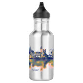 Bazel Skyline Waterfles (Rechts)