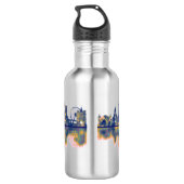 Bazel Skyline Waterfles (Achterkant)