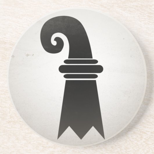 Bazel-Stad Zandsteen Onderzetter (Voorkant)