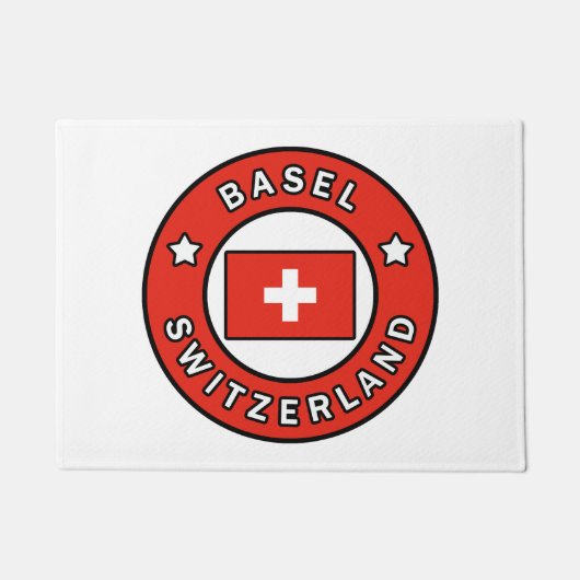 Bazel Zwitserland Deurmat (Voorkant)