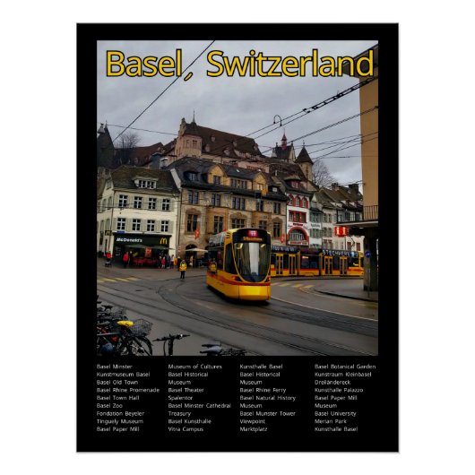 Bazel, Zwitserland Perfect Poster (Voorkant)