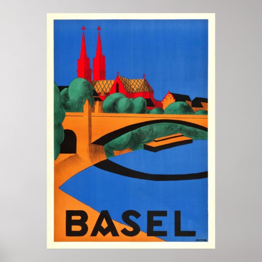 Bazel - Zwitserland Poster (Voorkant)