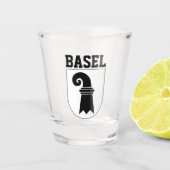 Bazel, Zwitserland Shot Glas (Voorkant)