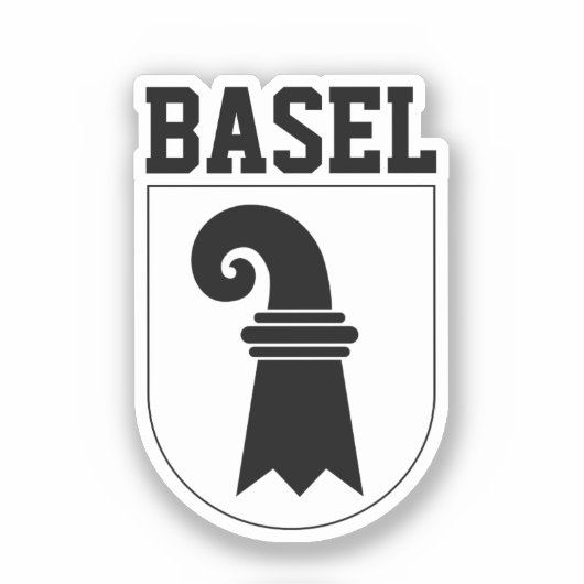 Bazel, Zwitserland Sticker (Voorkant)
