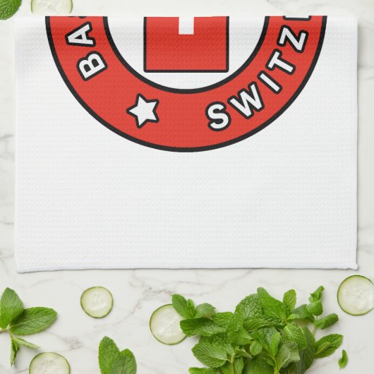 Bazel Zwitserland Theedoek (Gevouwen)