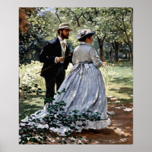 Bazille en Camille Poster
