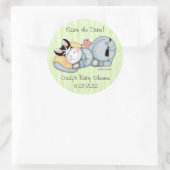 BaZooples "économies la date !" Autocollant de (Sac)