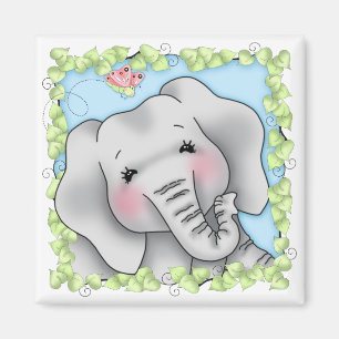 BaZooples Elsie de olifant Magnet Magneet