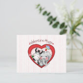 BaZooples "Valentine étreint" la carte postale (Debout devant)
