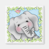 BaZoPeoples Elsie the Elephant Magnet (Devant)