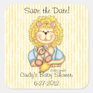 BaZoPeoples "Save the Date" Sticker Lester