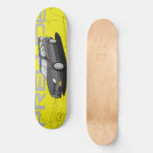BB6 automotive prelude skateboard deck (Voorkant)