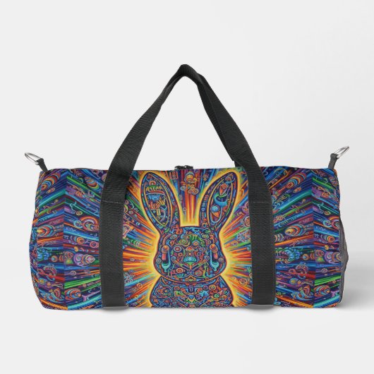 BB-Cosmic Bunny Duffel Bag Plunjezak (Voorkant)