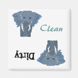 BB- Funny Elephant Dishwasher Magnet Magneet