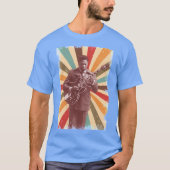 BB King Retro Stijl T-shirt (Voorkant)