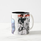 BB Latinas Can Stay Mug Tweekleurige Koffiemok (Voorkant rechts)