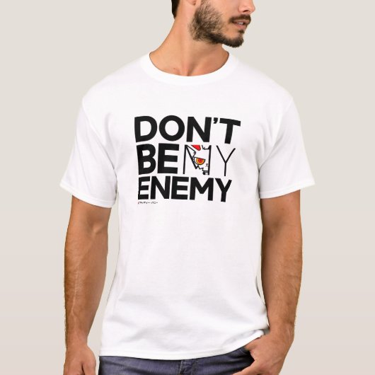 BB Wees niet mijn vijand T-shirt (Voorkant)