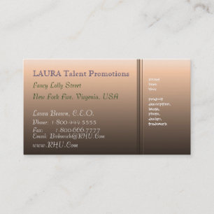 BBB - BAVERLY Brown Beauty 3 Visitekaartje