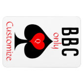 BBC Only Blade Spade Sign Thunder_Cove Magneet (Horizontaal)