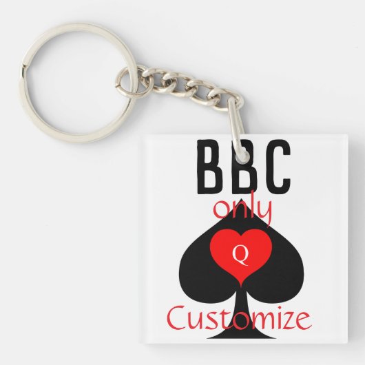 BBC Only Blade Spade Sign Thunder_Cove Sleutelhanger (voorkant)