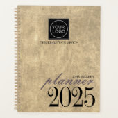 Bbeige Custom Business Organizer 2025 Logo de l'en (Devant)