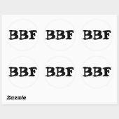 BBF, Best Friends Forever, Set de Stickers (Feuille)